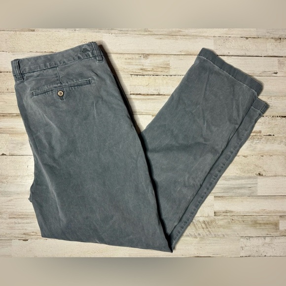 Tommy Bahama Other - Tommy Bahama Island Zone Mens Pants Gray Size 40x32 Performance Chino Stretch